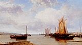 Isle Paintings - Near Cowes, Isle Of Wight by James Webb